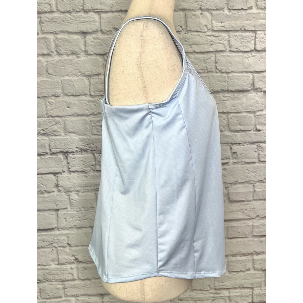 Lucky in Love Womens Size L Undercover Love Camo Over Tank Glace Print Blue NWT - Picture 9 of 16